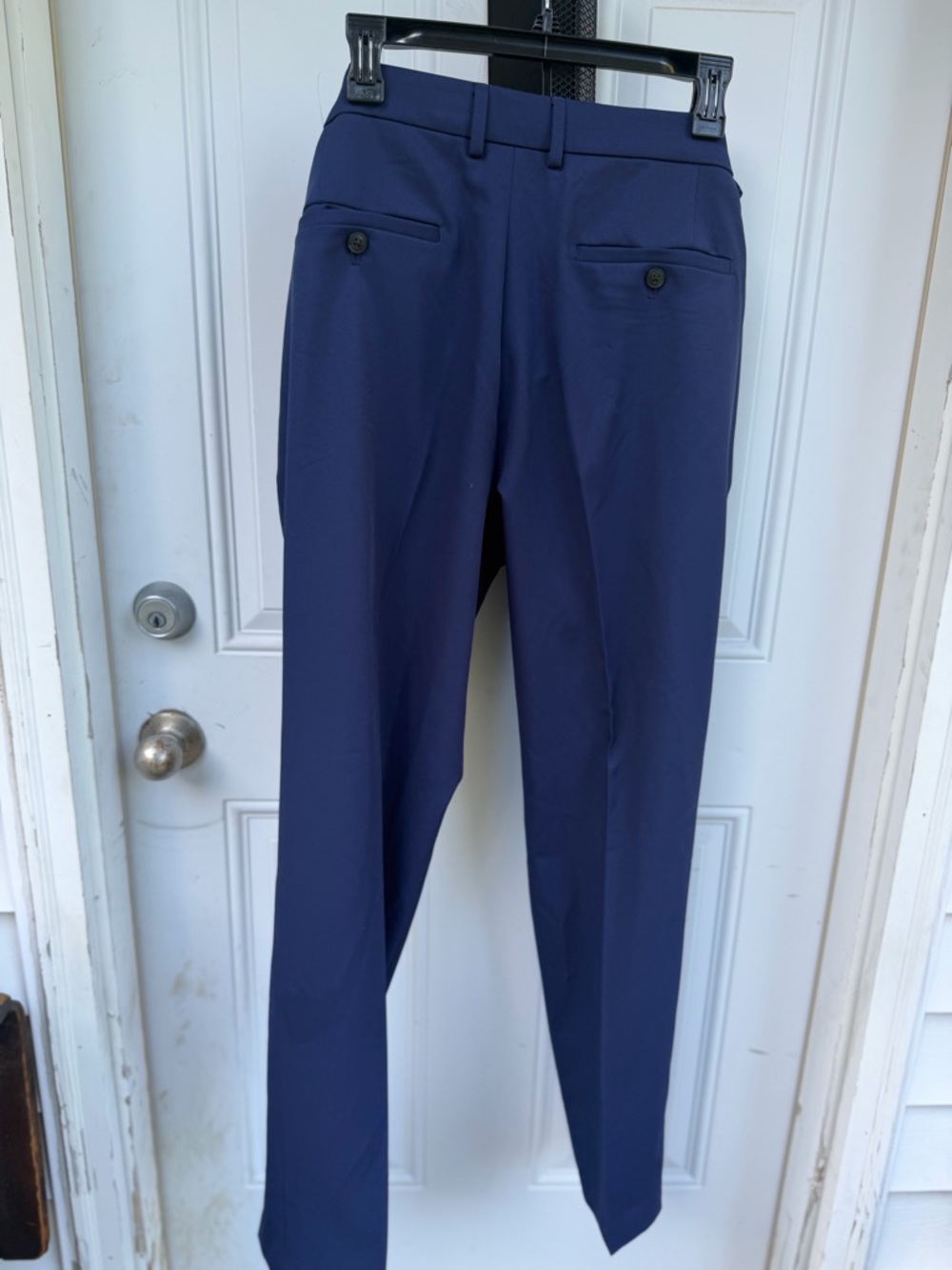 Haggar Navy Men’s Dress Pants - Classic Tailored Fit